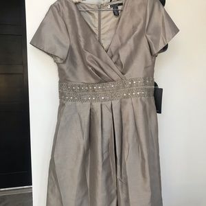 Gorgeous silk and beaded dress.